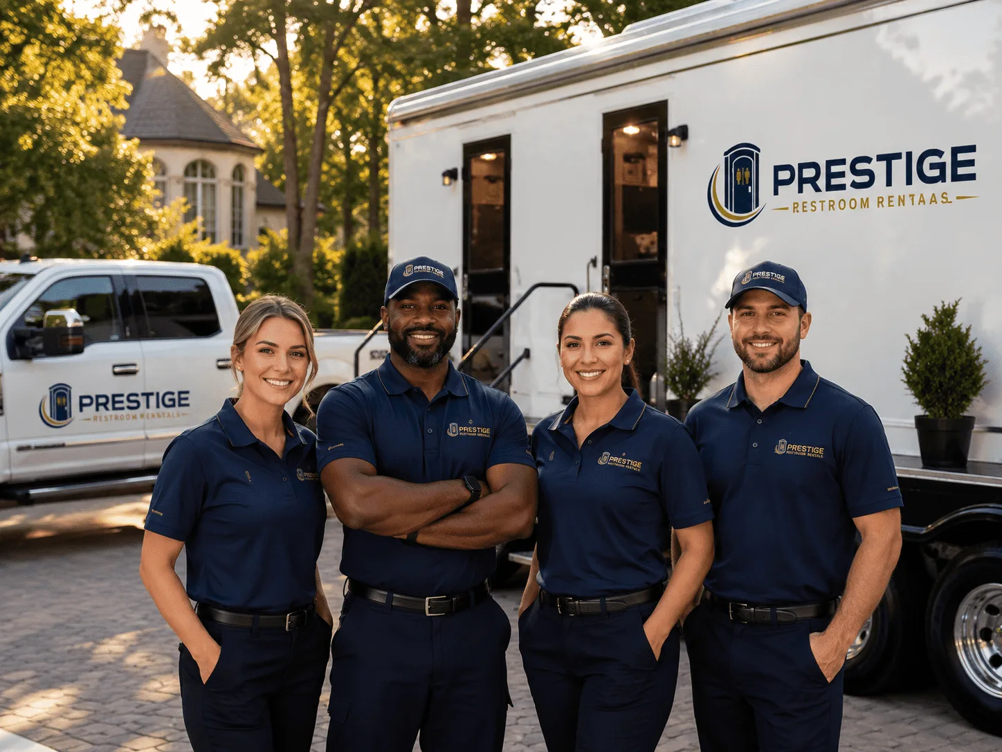 Trusted Luxury Portable Restrooms company in Sorrento, LA